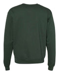 Champion S600 Powerblend Crewneck Sweatshirt - Dark Green - back