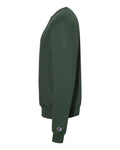 Champion S600 Powerblend Crewneck Sweatshirt - Dark Green - side