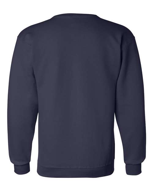 Champion S600 Powerblend Crewneck Sweatshirt - Navy - back