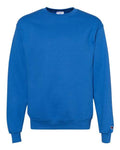 Champion S600 Powerblend Crewneck Sweatshirt - Royal Blue - flat front