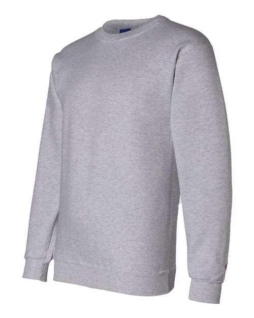 Champion S600 Powerblend Crewneck Sweatshirt - Light Steel - back