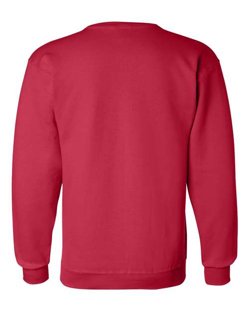 Champion S600 Powerblend Crewneck Sweatshirt - Scarlet - back