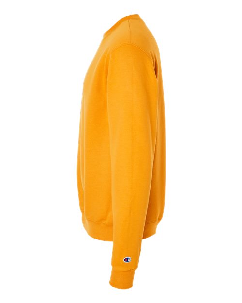 Champion S600 Powerblend Crewneck Sweatshirt - Gold - side