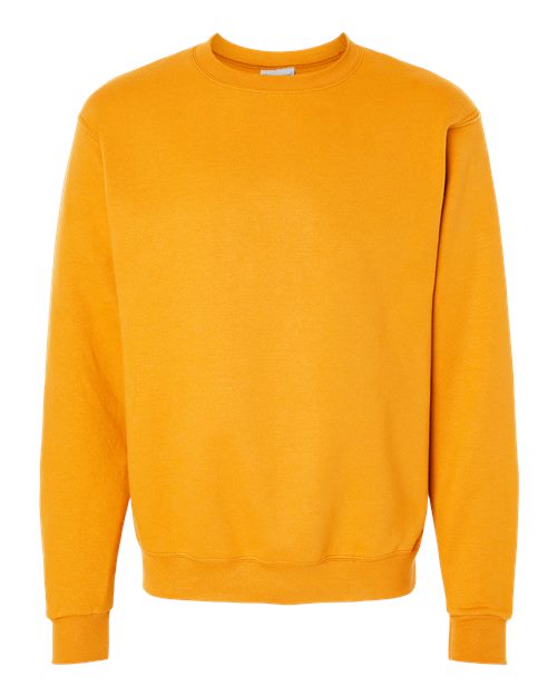 Champion S600 Powerblend Crewneck Sweatshirt - Gold - flat front