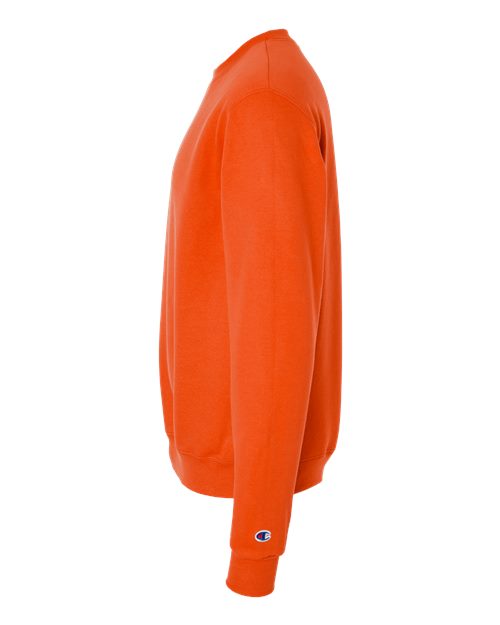 Champion S600 Powerblend Crewneck Sweatshirt - Orange - side