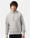 Champion S101 Unisex Reverse Weave Hooded Sweatshirt - Silver Grey - model front