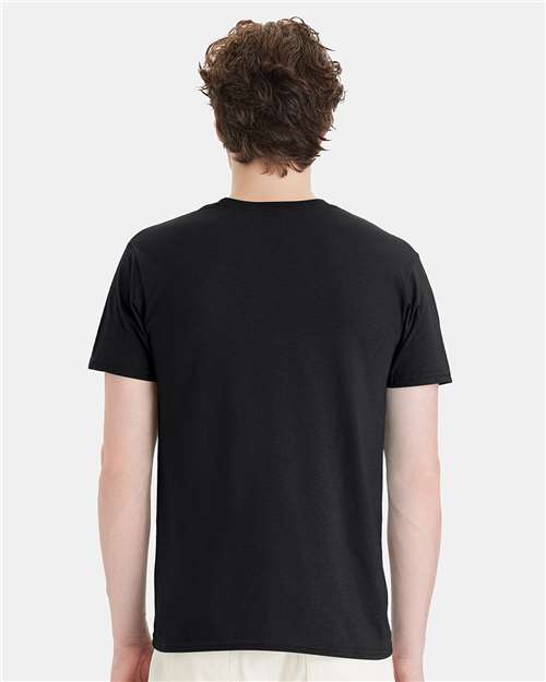 Hanes 4980 Perfect-T T-Shirt - Black - model back