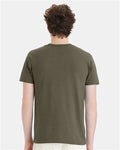 Hanes 4980 Perfect-T T-Shirt - Fatigue Green - model back