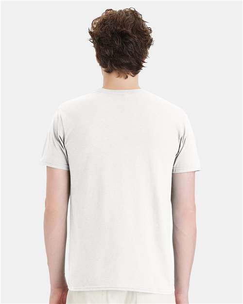 Hanes 4980 Perfect-T T-Shirt - White - model back