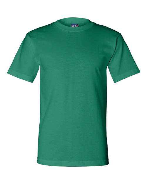 Bayside 2905 Unisex Union-Made T-Shirt - Kelly - front