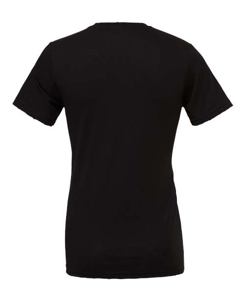 Bella+Canvas 3001 Unisex Jersey Short Sleeve Tee - Black - back