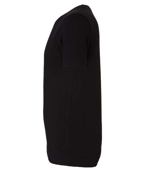 Bella+Canvas 3001 Unisex Jersey Short Sleeve Tee - Black - side