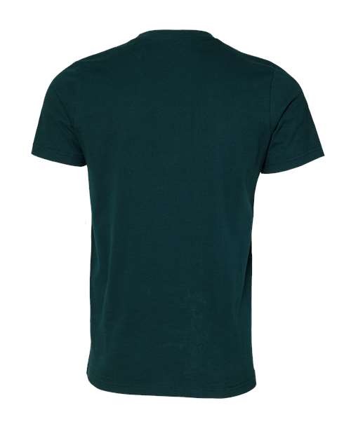 Bella+Canvas 3001 Unisex Jersey Short Sleeve Tee - Atlantic - back