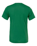 Bella+Canvas 3001 Unisex Jersey Short Sleeve Tee - Evergreen - back
