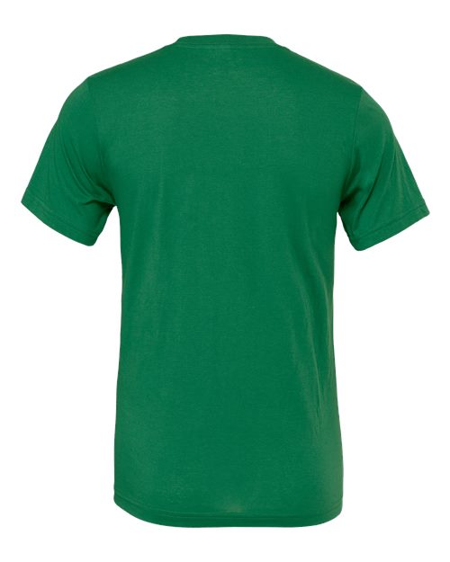 Bella+Canvas 3001 Unisex Jersey Short Sleeve Tee - Evergreen - back