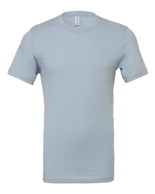 Bella+Canvas 3001 Unisex Jersey Short Sleeve Tee - Light Blue - front