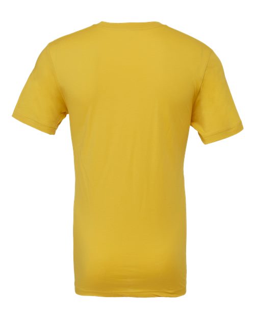 Bella+Canvas 3001 Unisex Jersey Short Sleeve Tee - Maize Yellow - back