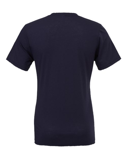 Bella+Canvas 3001 Unisex Jersey Short Sleeve Tee - Navy - back
