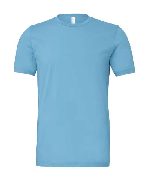 Bella+Canvas 3001 Unisex Jersey Short Sleeve Tee - Ocean Blue - front