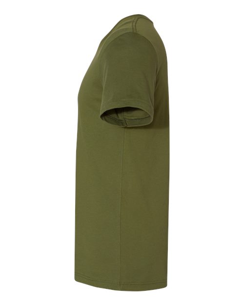 Bella+Canvas 3001 Unisex Jersey Short Sleeve Tee - Olive - side