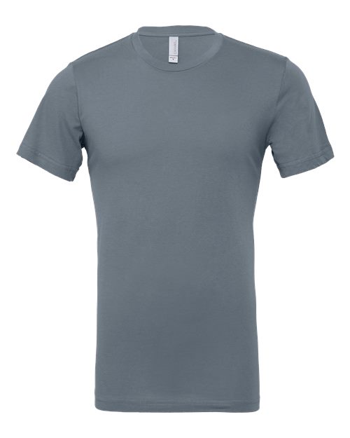 Bella+Canvas BC3001 Unisex Jersey Short Sleeve Tee - Steel Blue - front