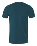 Bella+Canvas 3001 Unisex Jersey Short Sleeve Tee - Deep Teal - back