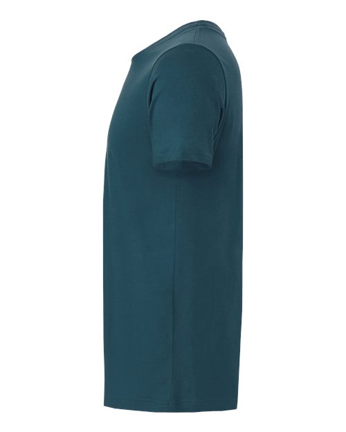 Bella+Canvas 3001 Unisex Jersey Short Sleeve Tee - Deep Teal - side