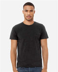 Bella+Canvas 3413 Unisex Triblend Short Sleeve Tee - Charcoal Black Triblend - model front