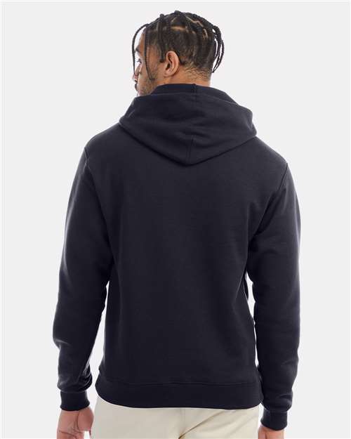 Champion S700 Powerblend Hooded Sweatshirt - Navy - model back