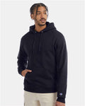 Champion S700 Powerblend Hooded Sweatshirt - Navy - model front