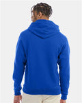 Champion S700 Powerblend Hooded Sweatshirt - Royal Blue - model back