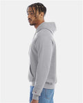 Champion S700 Powerblend Hooded Sweatshirt - Light Steel - model side