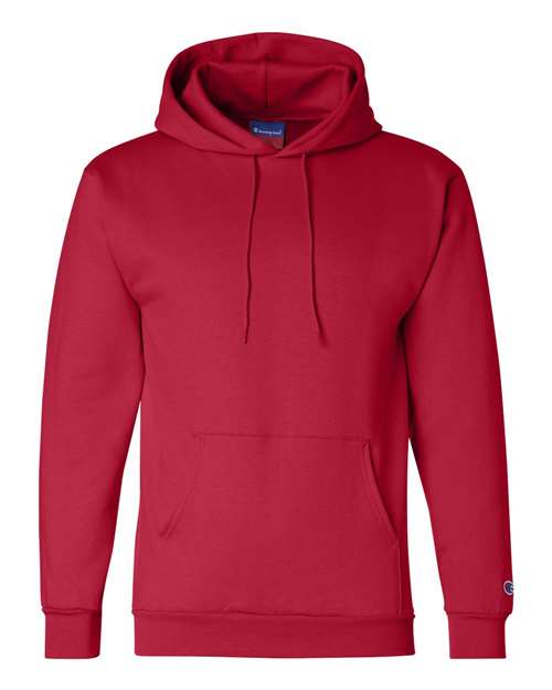 Champion S700 Powerblend Hooded Sweatshirt - Scarlet - flat front