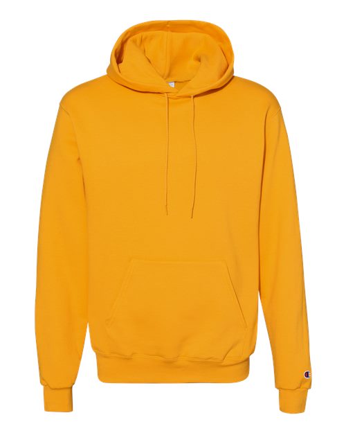 Champion S700 Powerblend Hooded Sweatshirt - Gold - flat front
