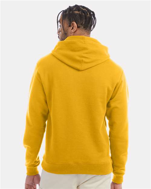 Champion S700 Powerblend Hooded Sweatshirt - Gold - model back