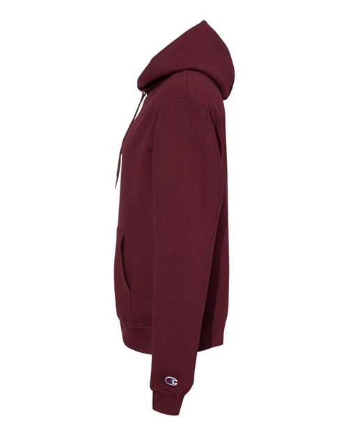 Champion S700 Powerblend Hooded Sweatshirt - Maroon - side