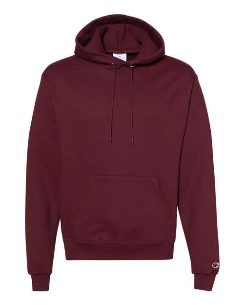 Champion S700 Powerblend Hooded Sweatshirt - Maroon - flat front