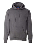 Champion S700 Powerblend Hooded Sweatshirt - Charcoal Heather - flat front
