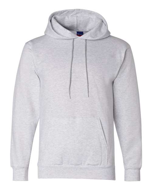 Champion S700 Powerblend Hooded Sweatshirt - Silver Grey - flat front