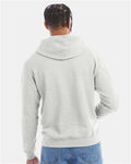 Champion S700 Powerblend Hooded Sweatshirt - Silver Grey - model back