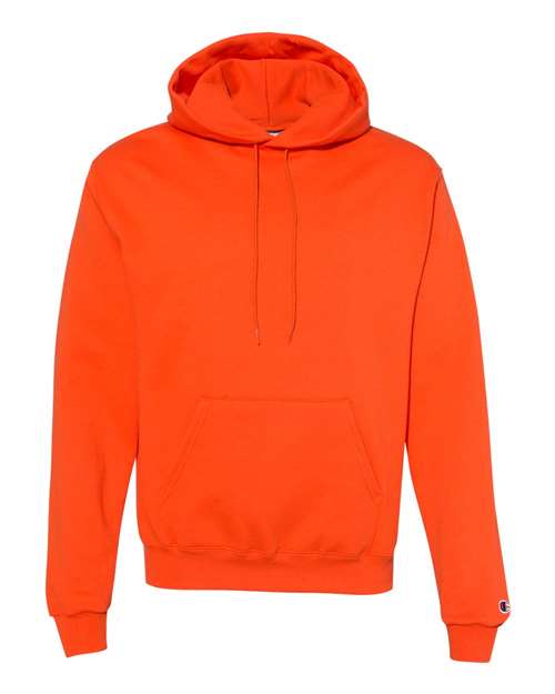 Champion S700 Powerblend Hooded Sweatshirt - Orange - flat front