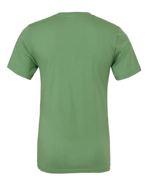 Bella+Canvas 3001 Unisex Jersey Short Sleeve Tee - Leaf - back