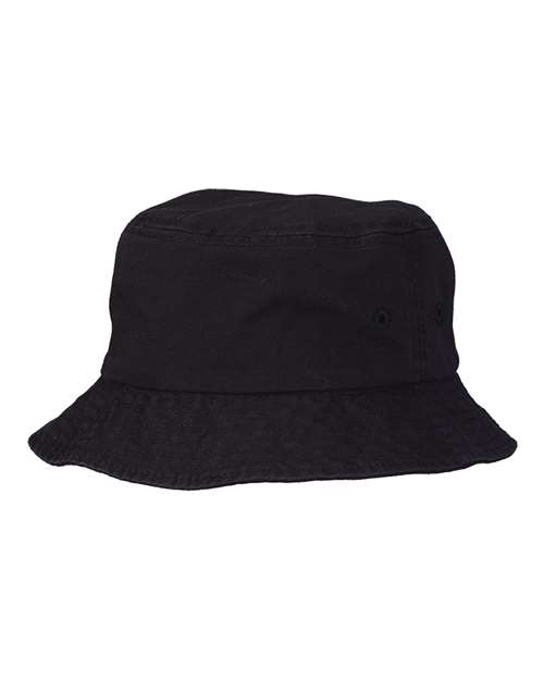 Valucap 2050 Bucket Hat - Black - front
