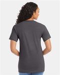 Hanes 5280 Essential-T T-Shirt - Smoke Grey - model back
