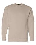 Bayside 1102 Unisex USA-Made Crewneck Sweatshirt - Sand - front