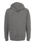 Independent Trading Co. IND4000 Heavyweight Hooded Sweatshirt - Gunmetal Heather - back