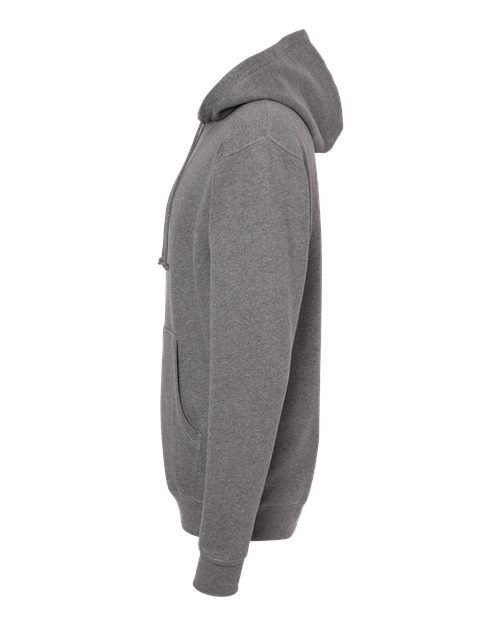 Independent Trading Co. IND4000 Heavyweight Hooded Sweatshirt - Gunmetal Heather - side