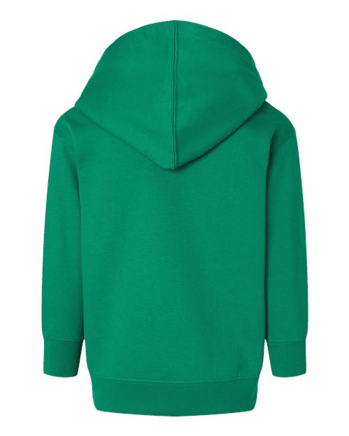 Rabbit Skins 3326 Toddler Pullover Fleece Hoodie - Kelly - back