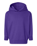 Rabbit Skins 3326 Toddler Pullover Fleece Hoodie - Purple - front