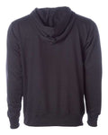 Independent Trading Co. SS4500 Midweight Hooded Sweatshirt - Black - back
